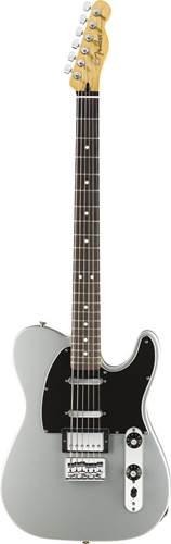 Fender Blacktop Tele Baritone RW Ghost Silver