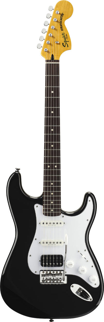 Squier Vintage Modified Strat HSS RW Black 
