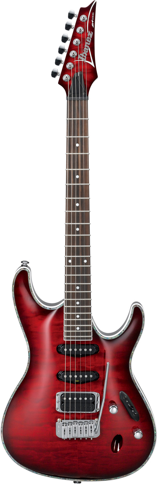 Ibanez SA360QM-SRB Salvia Red Burst