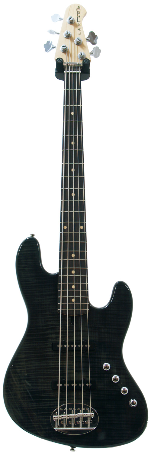 Lakland Skyline 55-AJ Active 5 String Trans Black RW