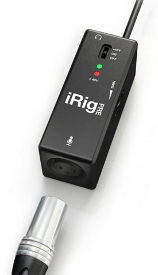 IK Multimedia iRig Pre Universal Microphone Interface For iPhone, iPod Touch and iPad