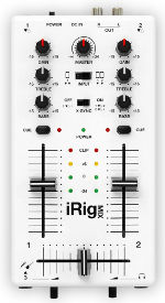 IK Multimedia iRig MIX 2 Channel Mobile DJ Mixer