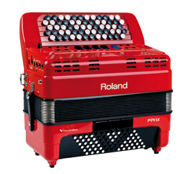 Roland FR-1XB RD Button V-Accordion Red