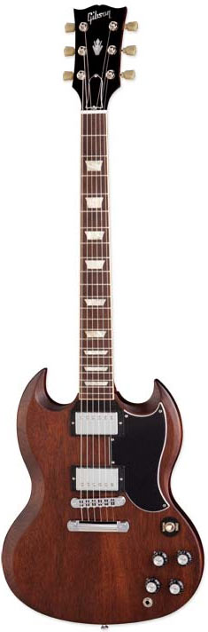 gibson sg 61 reissue worn brown