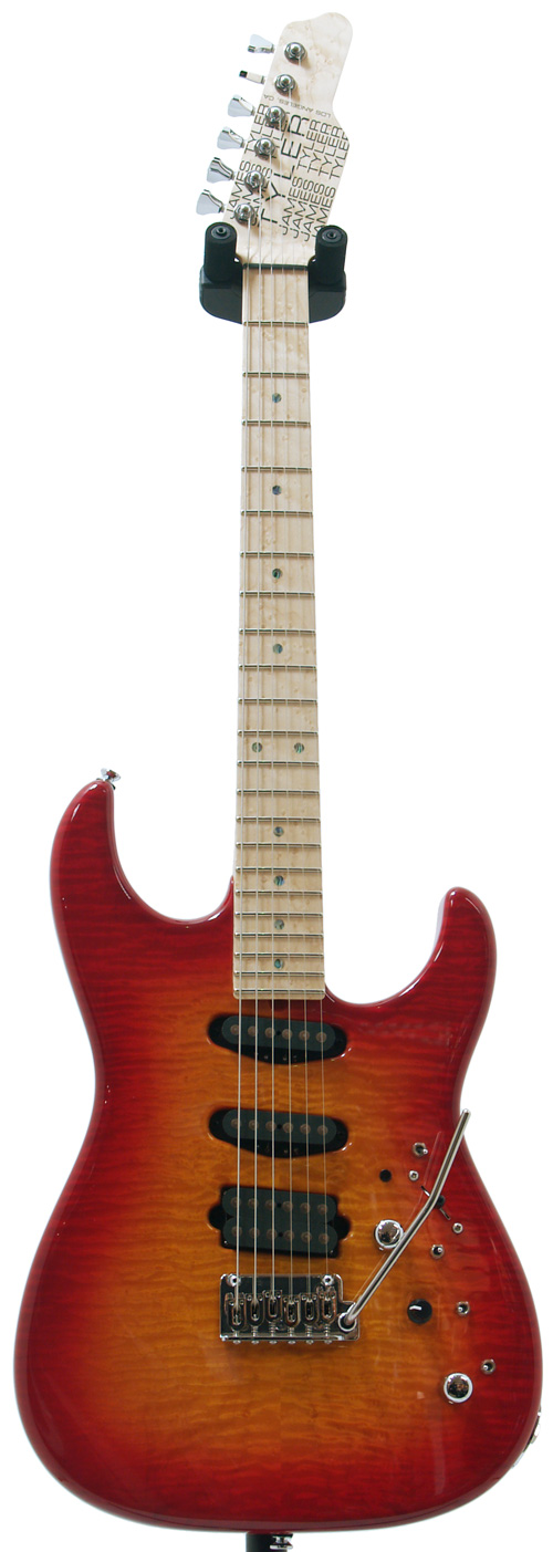 Tyler Studio Elite Cherry Sunburst Mamywo Flame Maple Birdseye Maple #12010