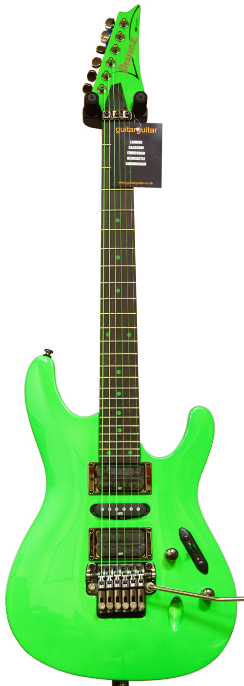 Ibanez S1XXV-FGR 25th Anniversary S Series Flourescent Green