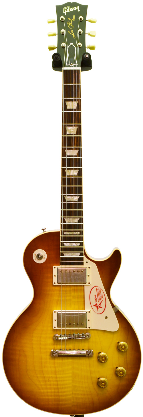 Gibson Custom Shop 1958 Les Paul Reissue Ice Tea Lightly Figured Chambered VOS HB369C #CR82004