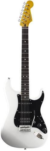 Fender Modern Player Strat HSS RW Olympic White