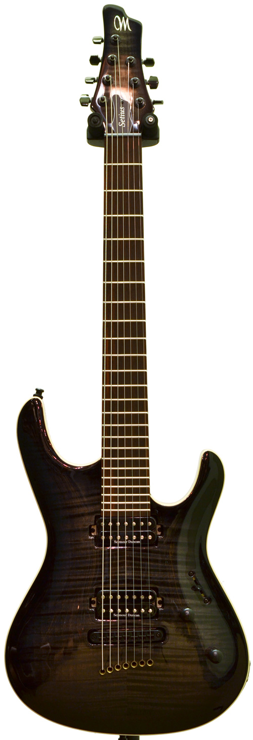 Mayones Setius GTM 7 Trans Graphite Burst
