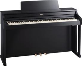 Roland HP-505SB+P Satin Black Digital Piano
