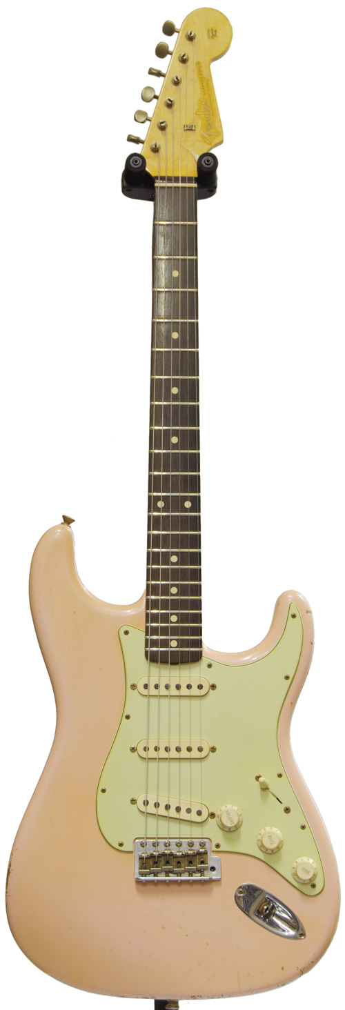Fender Custom Shop 1960 Relic Strat Shell Pink #R59746