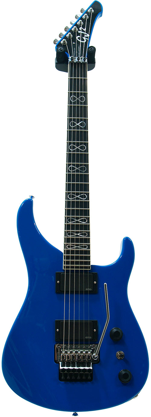 GJ2 by Grover Jackson Arete 5 Star GJ Blue EMG #1440 | guitarguitar