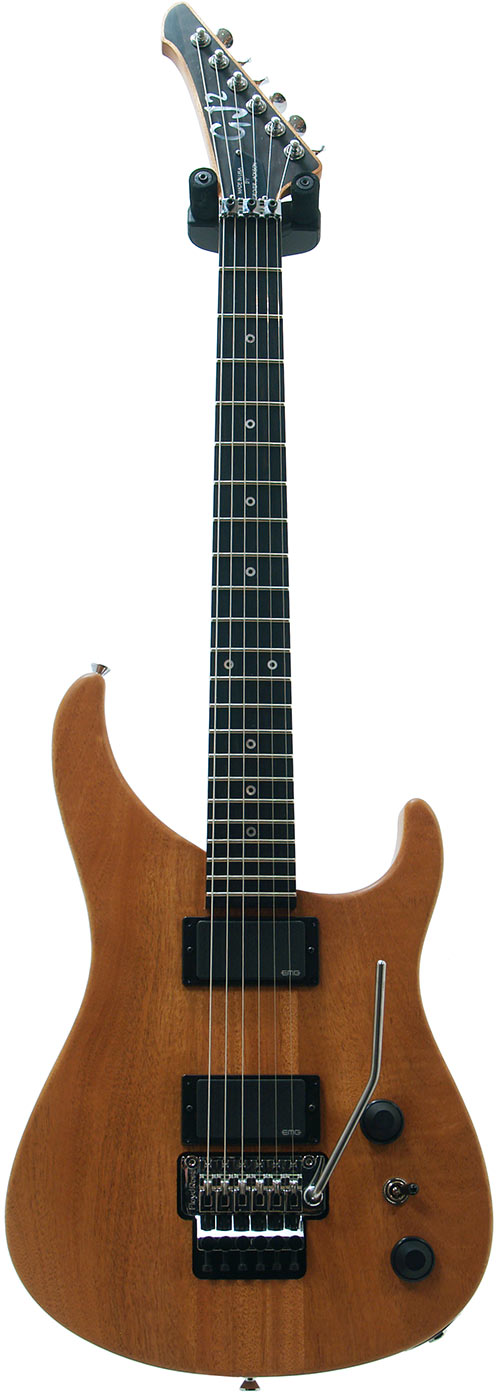 GJ2 by Grover Jackson Arete 4 Star Natural EMG HH Reverse Headstock #1429