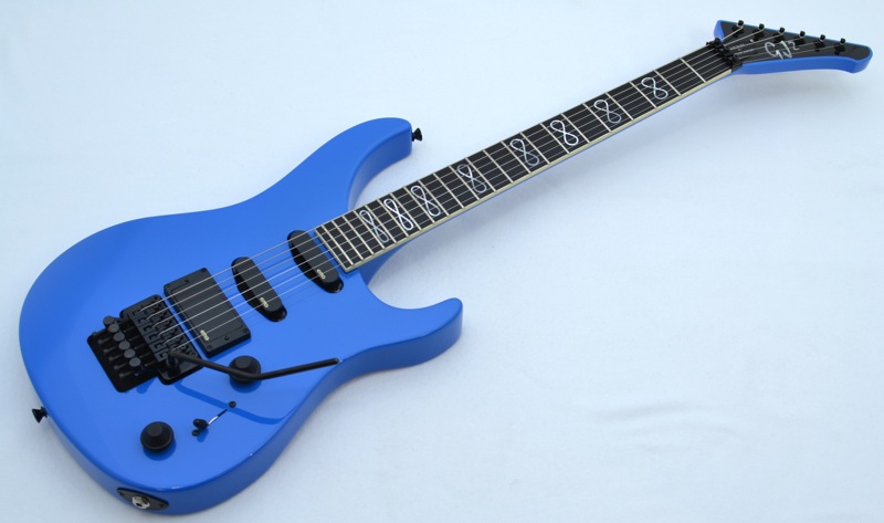 GJ2 by Grover Jackson Arete 5 Star GJ Blue HSS EMG Black Hardware