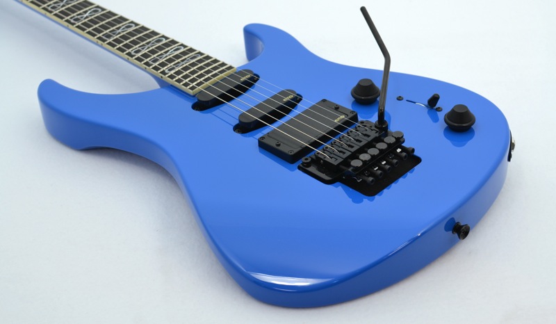 GJ2 by Grover Jackson Arete 5 Star GJ Blue HSS EMG Black Hardware