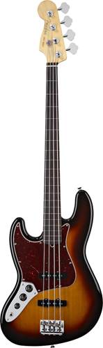Fender American Standard Jazz Bass LH RW 3-Tone Sunburst