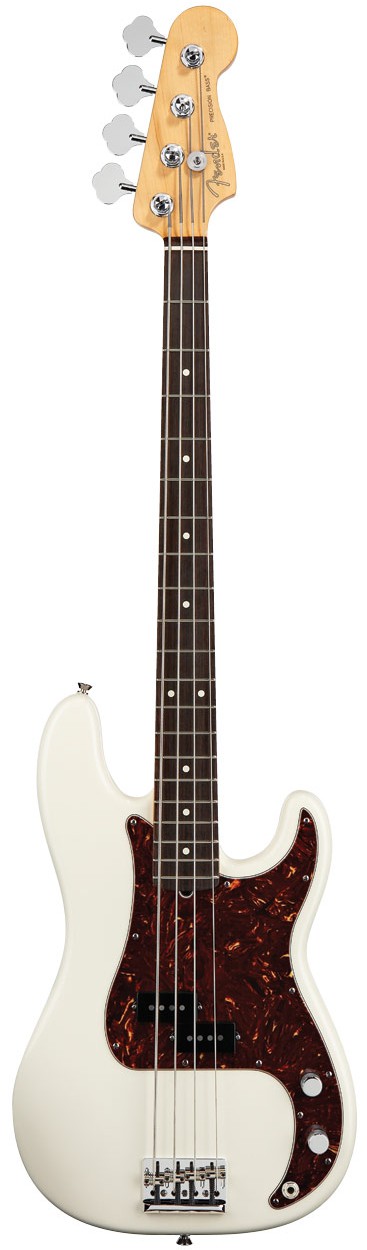 Fender American Standard Precision Bass RW Olympic White