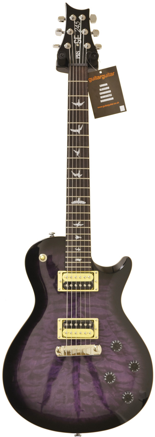 PRS SE 245 Deluxe Purpleburst Quilt
