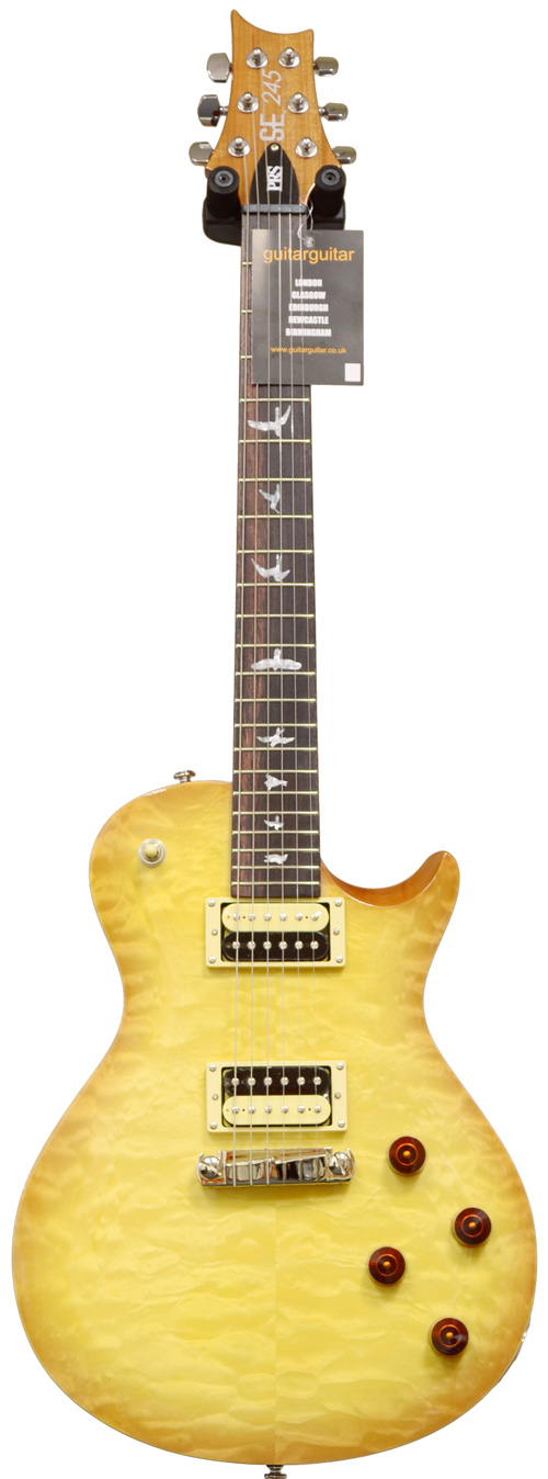 PRS SE 245 Deluxe Vintage Natural Quilt