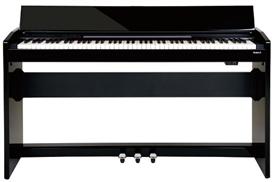 Roland F-120R-PE Polished Ebony Digital Piano with Rhythms