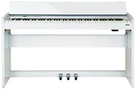Roland F-120R-PW Polished White Digital Piano with Rhythms