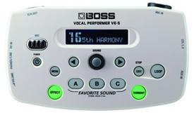 BOSS VE-5-WH White Vocal Performer Processor | guitarguitar