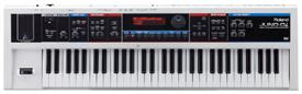 Roland Juno-DI-WH White Mobile Synth with Song Player