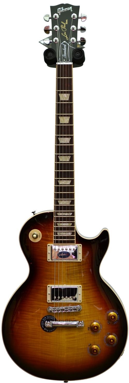 Gibson Les Paul Standard Premium Plus Fireball Chrome Hardware (2012)