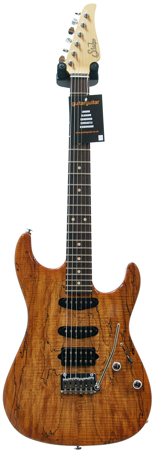 Suhr Standard Natural Burst Alder/Spalted Maple Top RW #15805