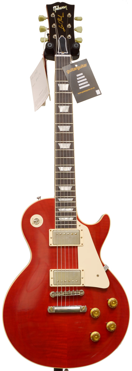 Gibson Custom Shop 1958 LPR8 Les Paul Lightly Figured VOS Trans Cherry #HB476C