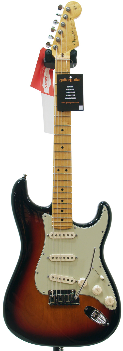 Fender Custom Shop Deluxe Strat NOS 3 Tone Sunburst MN #R64776