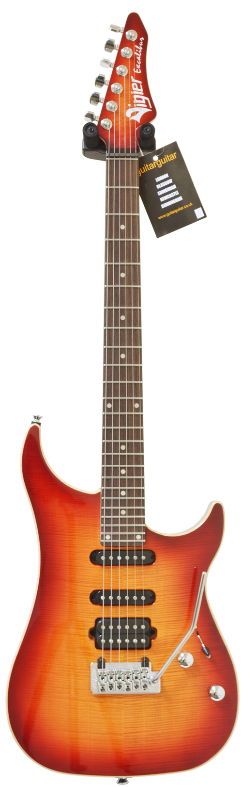 Vigier VE6-CVU2 FB R Excalibur Ultra Blues HSS RW Tremolo Fire Burst