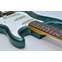 Fender Custom Shop 60's Relic Duo Tone Strat Sherwood Green RW #515499 Back View