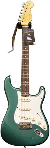 Fender Custom Shop 60's Relic Duo Tone Strat Sherwood Green RW #515499