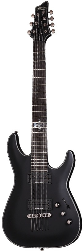Schecter Blackjack SLS C-7 Passive Satin Black