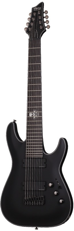 Schecter Blackjack SLS C-8 EX Active Satin Black