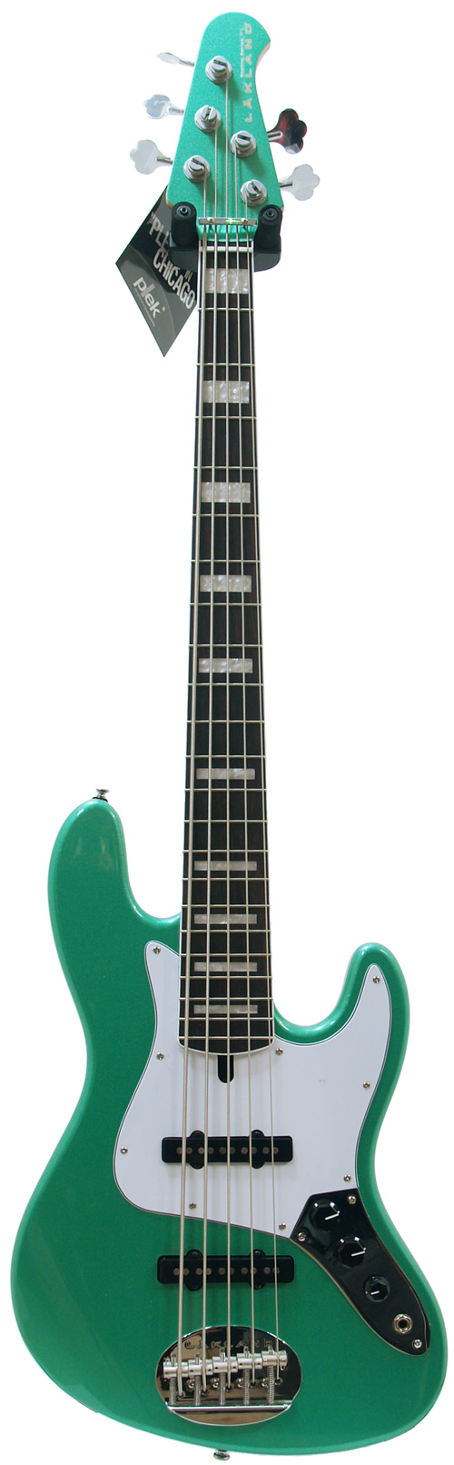 Lakland Limited Edition Skyline 55-60 Vintage J Teal Green Metallic