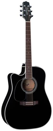 Takamine EF341SC Black Gloss Left Handed