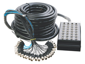 On Stage SNK24450 Stage Box 50ft 24 Send 4 Return