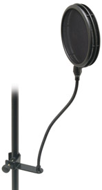 On Stage ASVS6GB Pop Blocker With Clamp and Gooseneck
