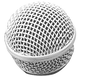 On Stage SP58 Silver Steel Mesh Mic Grill
