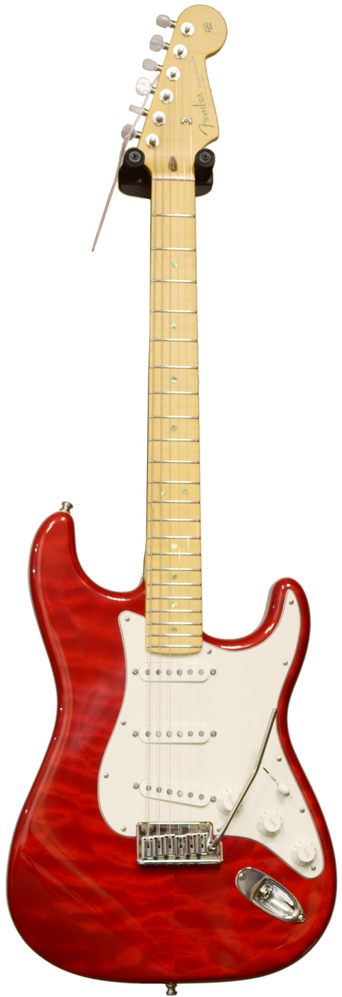 Fender Custom Shop Custom Deluxe Strat MN Candy Red (2012) #XN7419