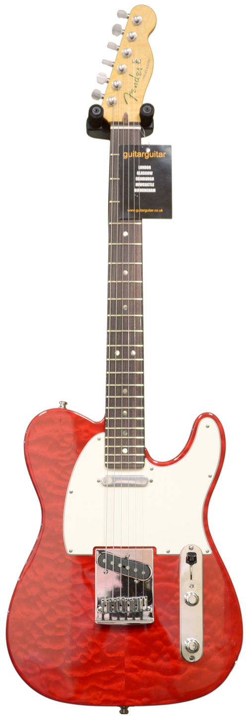 Fender Custom Shop Custom Deluxe Tele RW Candy Red (2012) #XN8052