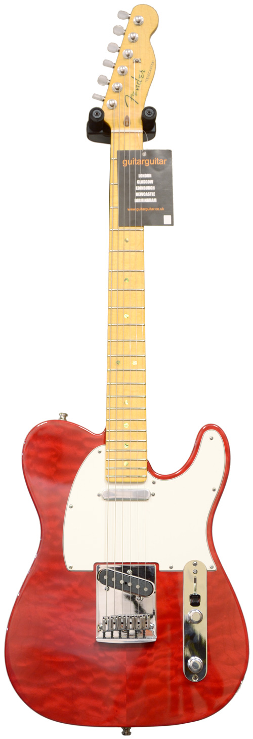 Fender Custom Shop Custom Deluxe Tele MN Candy Red (2012) #XN7991