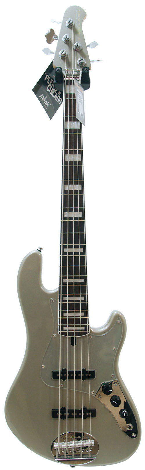 Lakland Skyline Darryl Jones 5 String Charcoal Silver Metallic RW