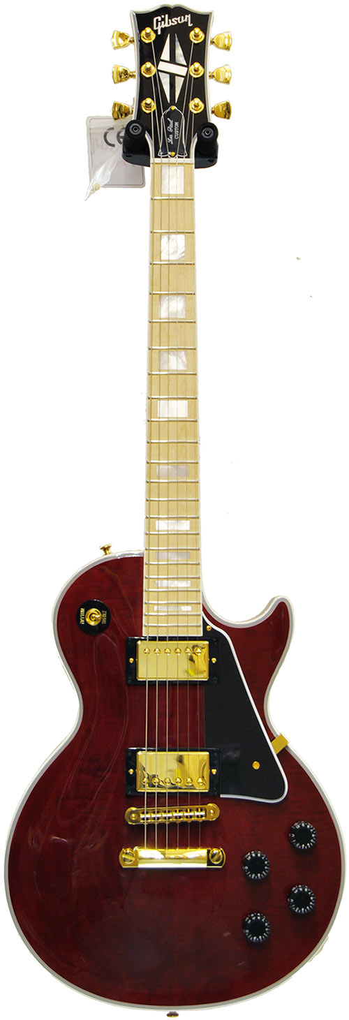 Gibson Custom Shop Les Paul Custom Wine Red w/Maple Fingerboard #CS200040