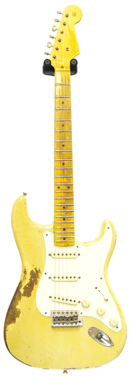 Fender Custom Shop 1956 Strat Heavy Relic Ash Desert Sand (2012) #R67083