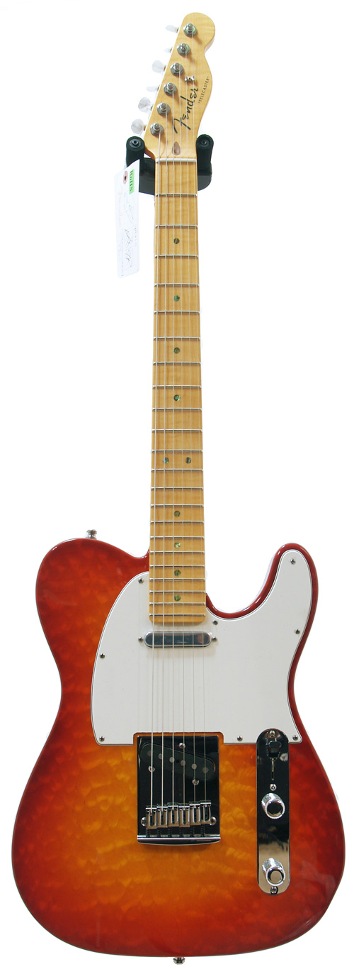 Fender Custom Shop Custom Deluxe Tele MN Faded Cherry Burst (2012) #7743