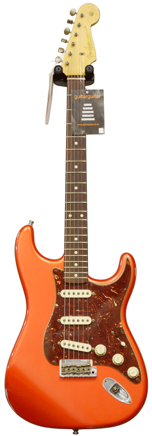 Fender Custom Shop Relic 60s Midboost Strat Candy Tangerine #R57259
