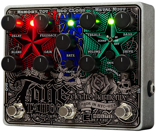 Electro Harmonix Tone Tattoo Multi FX Pedal